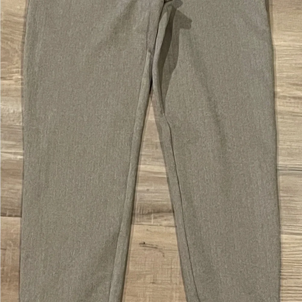 Athleta XS Delancey Skyline Herringbone Tight Leggings, Storm Cloud Gray NWT - Picture 9 of 9